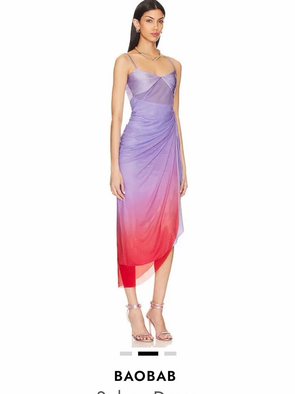 Baobab Ombre Purple Slip Beach Dress